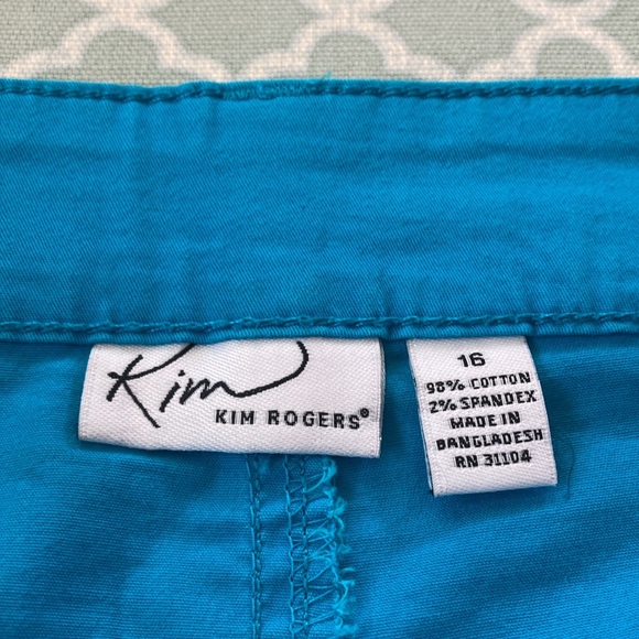 Kim Rogers Teal Pencil Skirt 16 - Picture 4 of 7